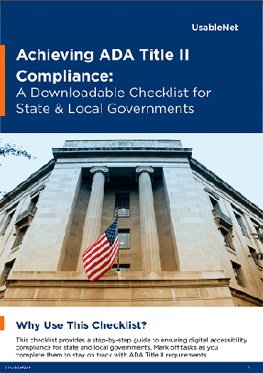ADA Title II Compliance Guide for Higher Education: Real Barriers and ...