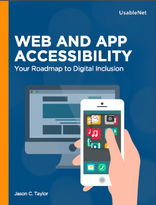 Web and App Accessibility E-book Cover